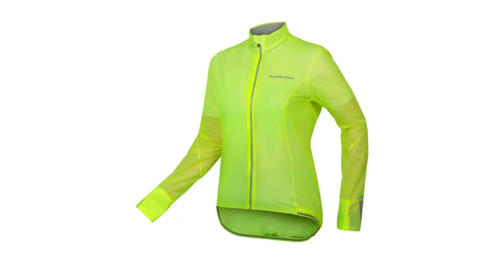 Dámská bunda ENDURA FS260-Pro Adrenaline Race Cape II Hi-Viz Yellow Výprodej