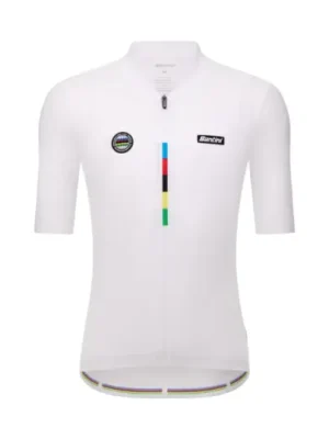 Dres SANTINI UCI WCH Mondo White Pouze Dnes
