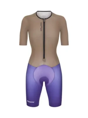 Dámská triathlonová kombinéza SANTINI Viper Ochre Omezená Nabídka