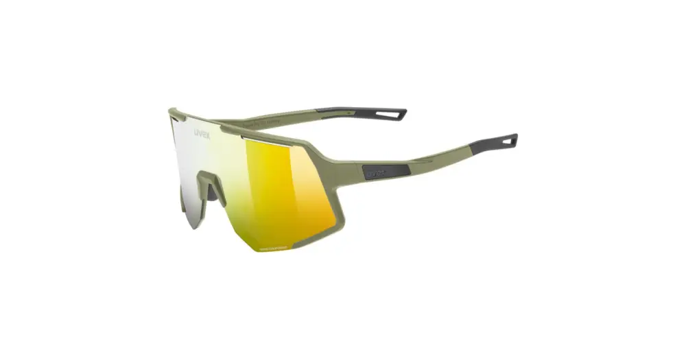 Brýle UVEX Sequenze Cv Olive Matt / Mir.Yellow S3 Horká Nabídka