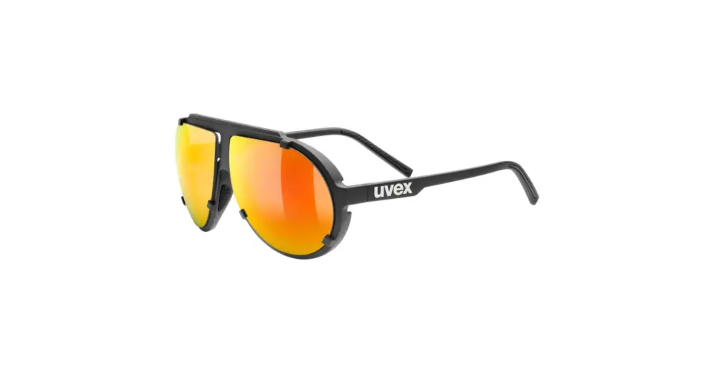Brýle UVEX Esntl Pina Black Matt/Mirror Red Výprodej
