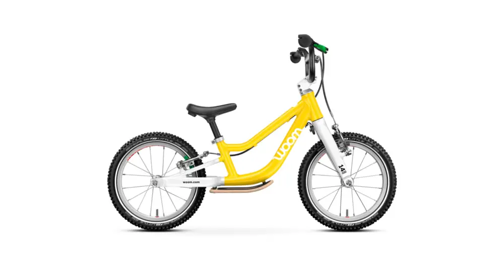 Odrážedlo WOOM GO 1 Plus Vibrant Yellow Nejlepší Volba
