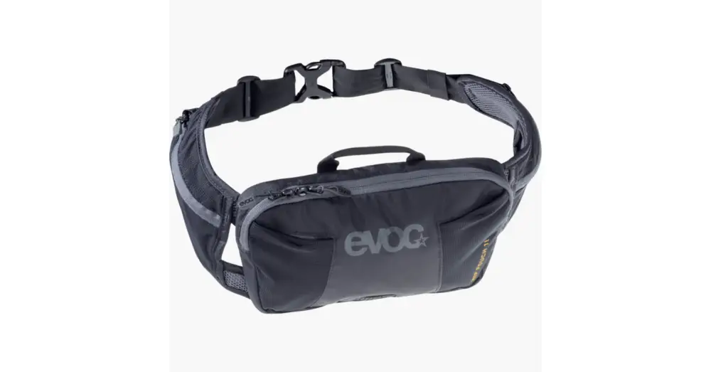 Ledvinka EVOC Hip Pouch Black Vysoce Kvalitní