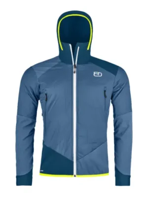 Výhodná Nabídka Bunda ORTOVOX Col Becchei Hybrid Mountain Blue