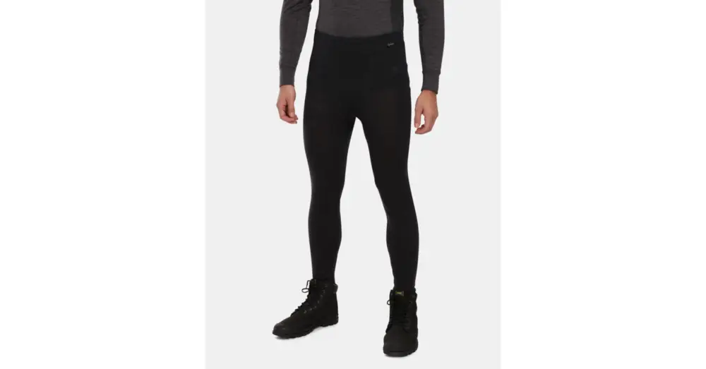 Termoprádlo z Merino vlny KILPI Mavora Bottom Black Akce