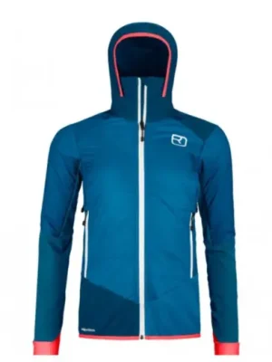 Dámská bunda ORTOVOX Col Becchei Hybrid Mountain Blue Cenová Bomba