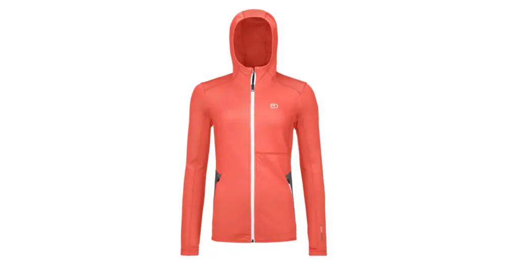 Dokud Zásoby Vydrží Dámská mikina s kapucí ORTOVOX Fleece Coral