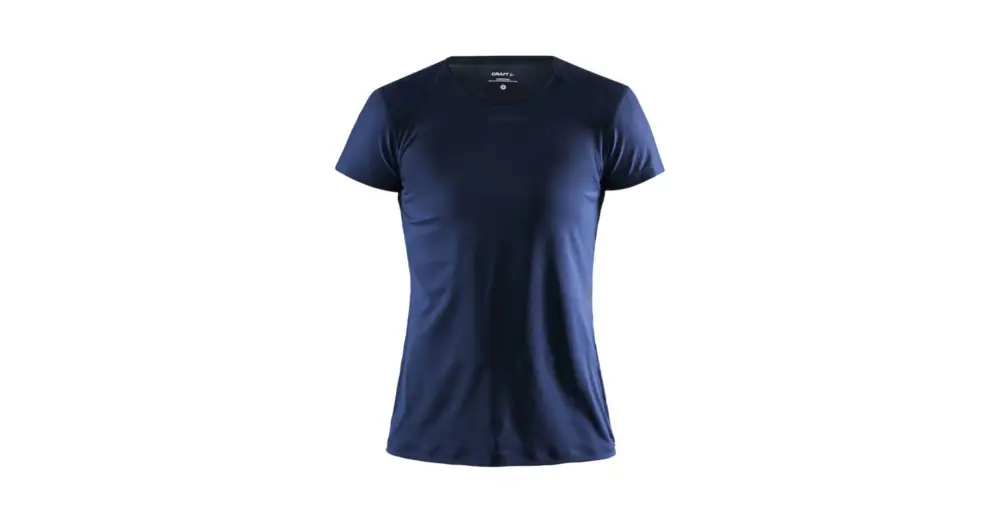 Dámské triko CRAFT ADV Essence Slim Dark Blue Oblíbený