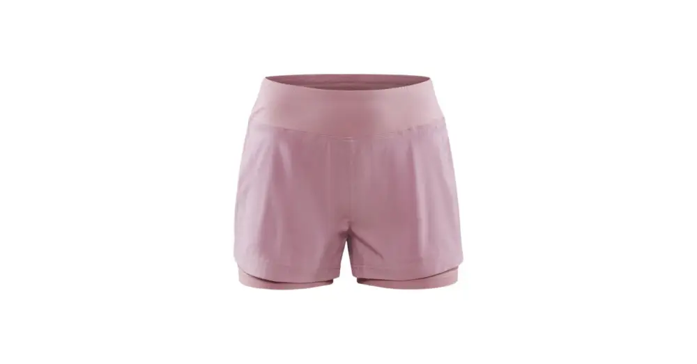 Dámské kraťasy CRAFT ADV Essence 2v1 Light Pink Ihned K Objednání