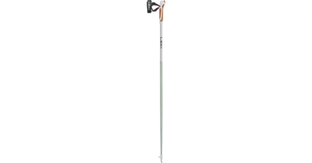 Nordic walking hole LEKI Passion Smokegreen-White-Dark Anthracite Zlevněný