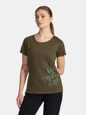 Vysoce Kvalitní Dámské triko KILPI Garove Khaki