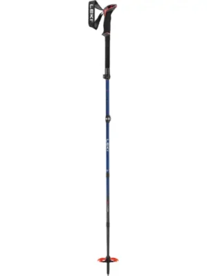 Hole LEKI Sherpa FX Carbon midnight blue-darkblue-bright red - 110 - 130 cm Sleva