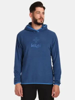 Cenově Výhodný Fleecová mikina s kapucí KILPI Flond Dark Blue