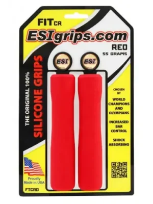 Super Cena ESI Gripy FIT CR Ergo, 55g Red