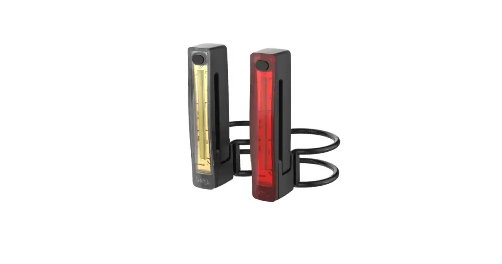 Sezónní Sleva KNOG PLUS Twinpack Přední-Zadní Černý set