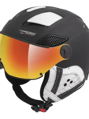 Nová Kolekce Helma Mango Montana Pro+ Černá mat/Bílá