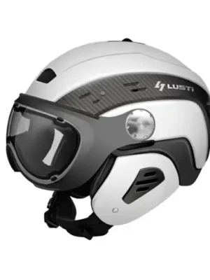 Helma Lusti Major Visor - White Vysoce Kvalitní