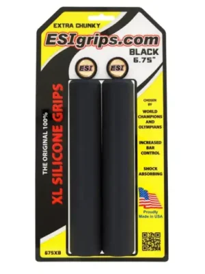 ESI Gripy Extra Chunky XL 6,75" / 17cm Černá / Black Nová Kolekce