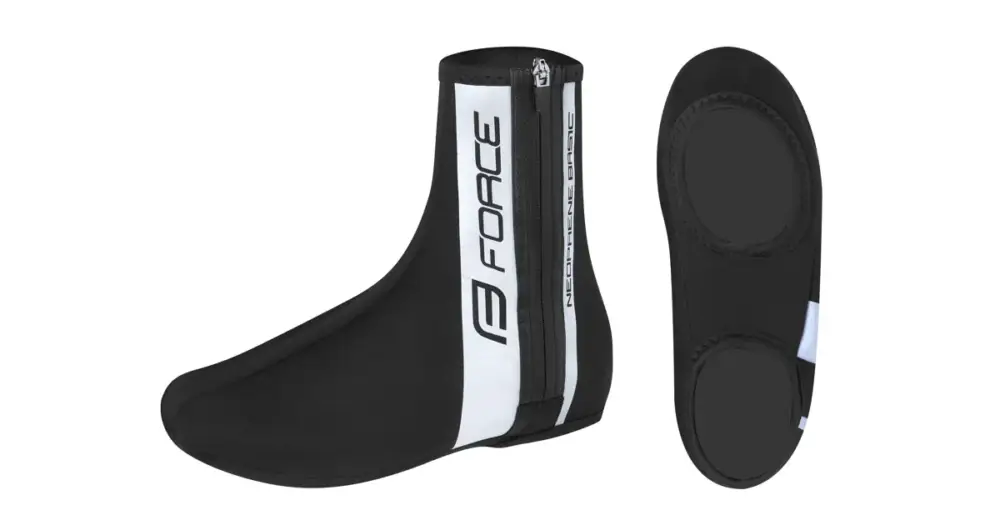 Levný Návleky treter FORCE NEOPRENE BASIC, černé