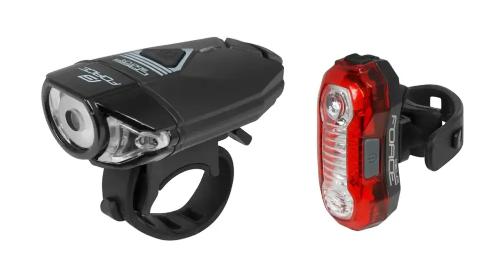 Světla sada FORCE EXPRESS USB přední+zadní Ověřený