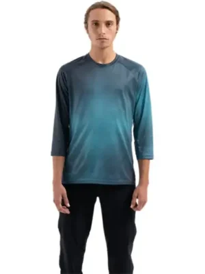 Časově Omezené Specialized DEMO 3/4 Sleeve JERSEY 2020 Cast Blue / Aqua Refraction