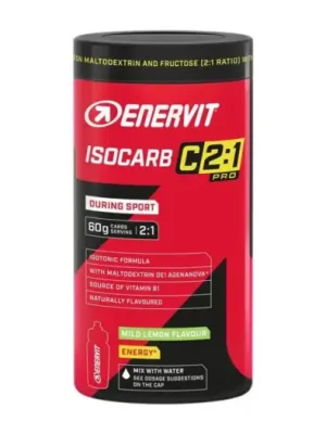 Omezená Nabídka ENERVIT ISOCARB 2:1 energ. nápoj dóza 650g - citron