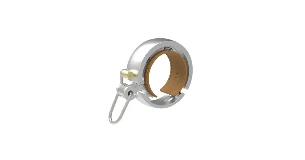 Hit Sezóny KNOG Oi Bell LUXE cyklistický zvonek Oi LUXe velký / large - Silver