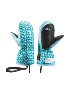 Rukavice LEKI Little Elephant Zap Mitten Petrol-Sky Akční Nabídka