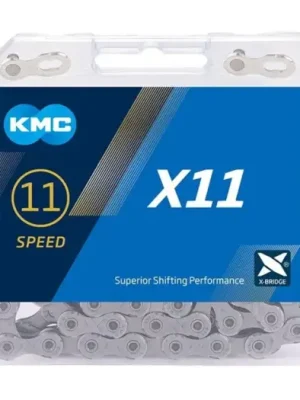Vysoce Kvalitní ŘETĚZ KMC X11 ŠEDÝ BOX