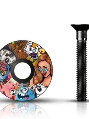 Víčko hlavovky Rie:sel stem:cap stickerbomb II Vrácení Zdarma