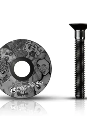 Poslední Šance Víčko hlavovky Rie:sel stem:cap stickerbomb ultra black II