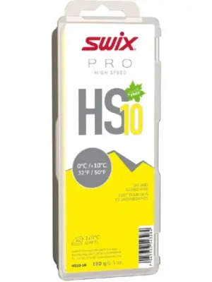 Vysoce Kvalitní Vosk SWIX HS10-18 high speed 180g 0/+10°C