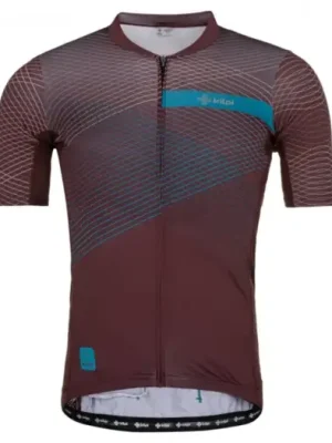 Časově Omezené Pánský cyklistický dres Kilpi NERITO-M Tmavě Červená