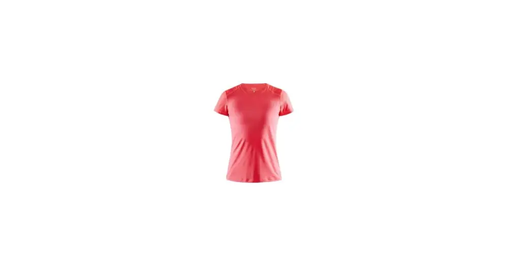 Dámské triko CRAFT ADV Essence Slim SS Červená Oblíbený