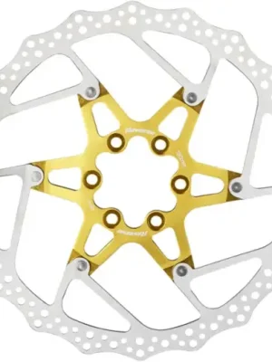 Brzdový kotouč 180 mm, 6 děr, Reverse Alloy/Steel, Gold Nová Kolekce