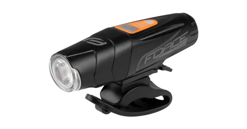 Omezená Nabídka Světlo přední FORCE STOGIE 900 LM, USB, černé