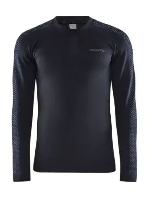 Autentický Pánské triko CRAFT ADV Warm Intensity LS Černá