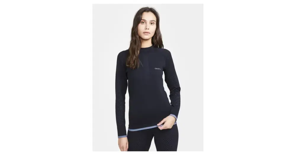 Dámské triko CRAFT ADV Warm Intensity LS Černá Poslední Šance
