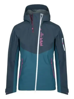 Zlevněný Dámská outdoorová bunda Kilpi METRIX-W Tmavě Modrá
