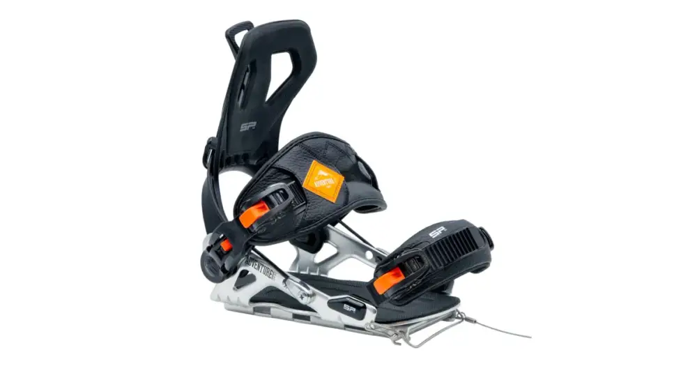 Snowboardové vázání SP Multientry SPlitBlack - vel. L (40-43) Jen Po Omezenou Doba