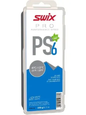Nejprodávanější Vosk SWIX PS06-18 Pure speed 180g -6/-12°C