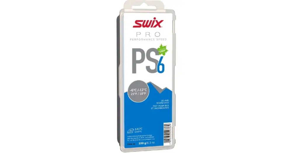 Nejprodávanější Vosk SWIX PS06-18 Pure speed 180g -6/-12°C