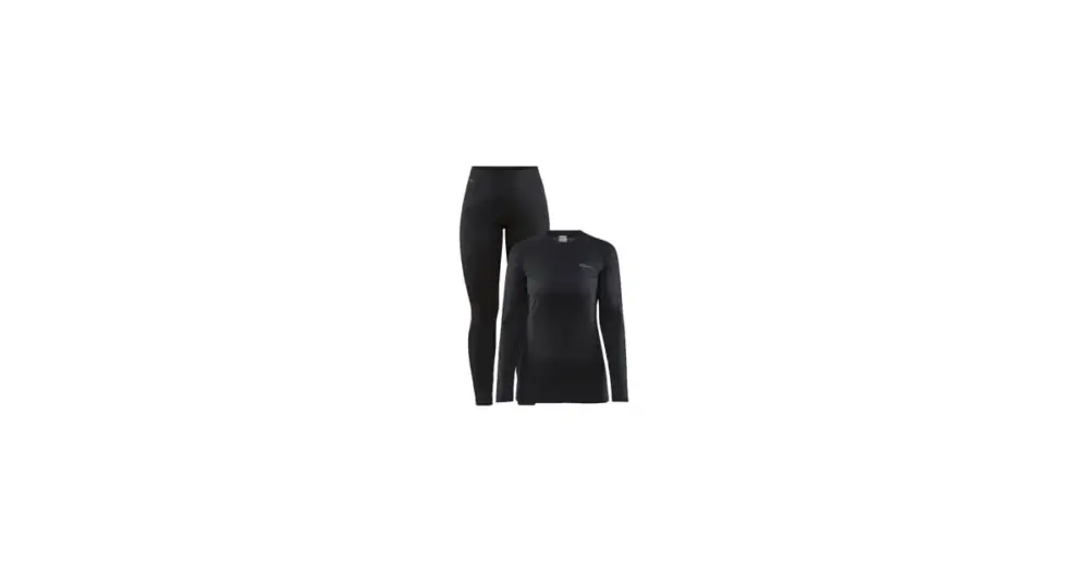 Dámský set CRAFT CORE Warm Baselayer Černá Časově Omezené