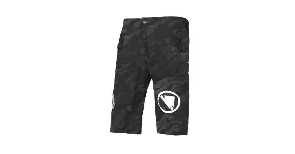 Endura dětské kraťasy MT500JR Burner Černý Maskáč Pouze Dnes
