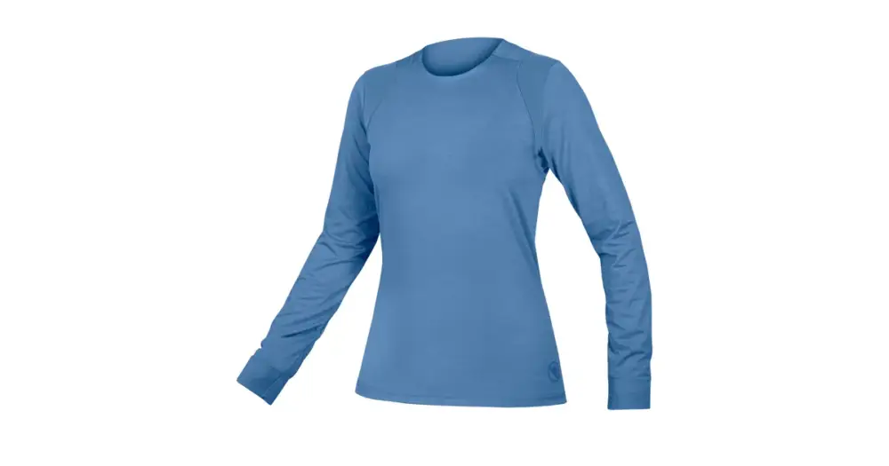 Endura dámský dres SingleTrack s dlouhým rukávem Blue Steel Výprodej