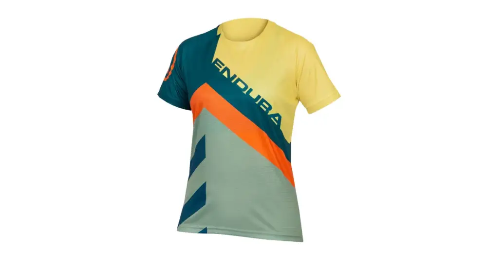 Endura dámský dres SingleTrack Print Tee LTD Tmavě Šedozelená Ihned K Objednání