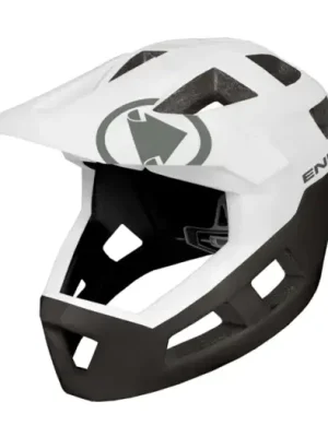 Vrácení Zdarma Endura přilba SingleTrack Full Face Bílá