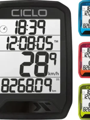 Tachometr CicloSport Protos 113 drátový - Red červený Super Cena