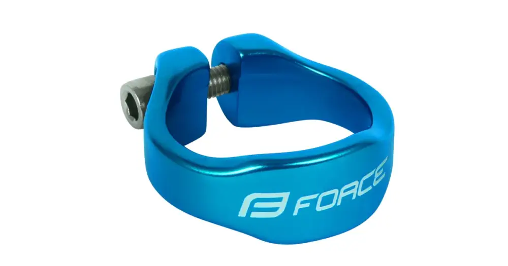 Autentický Objímka sedlovky FORCE na inbus 34,9mm Al, modrá