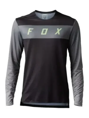 Pánský dres Fox Flexair Ls Jersey Arcadia Black Originální